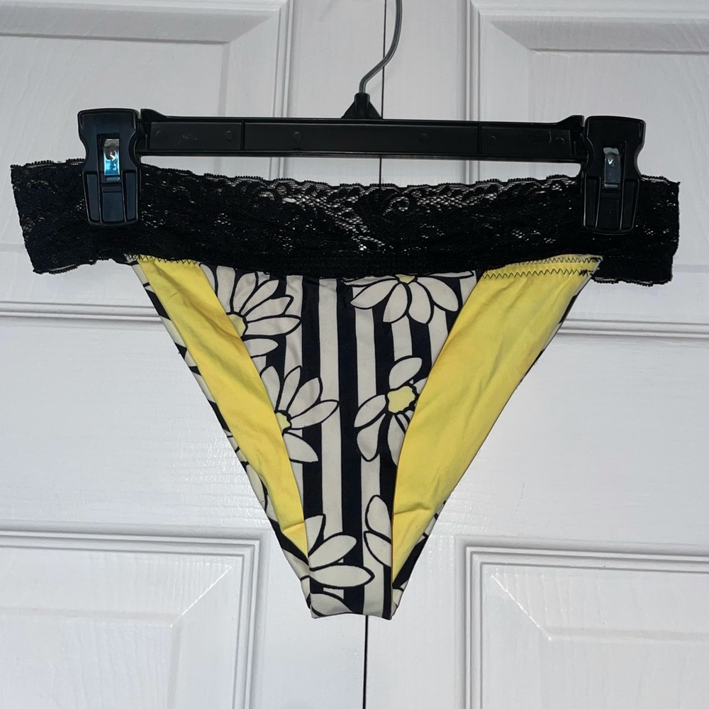 B Swim flower bikini bottoms